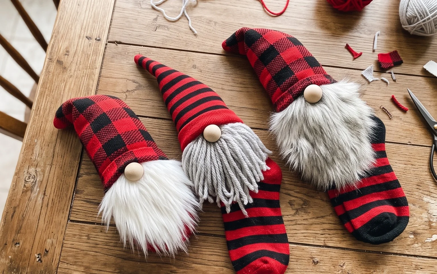 How to Make Sock Gnomes: Easy Step-by-Step Free Pattern