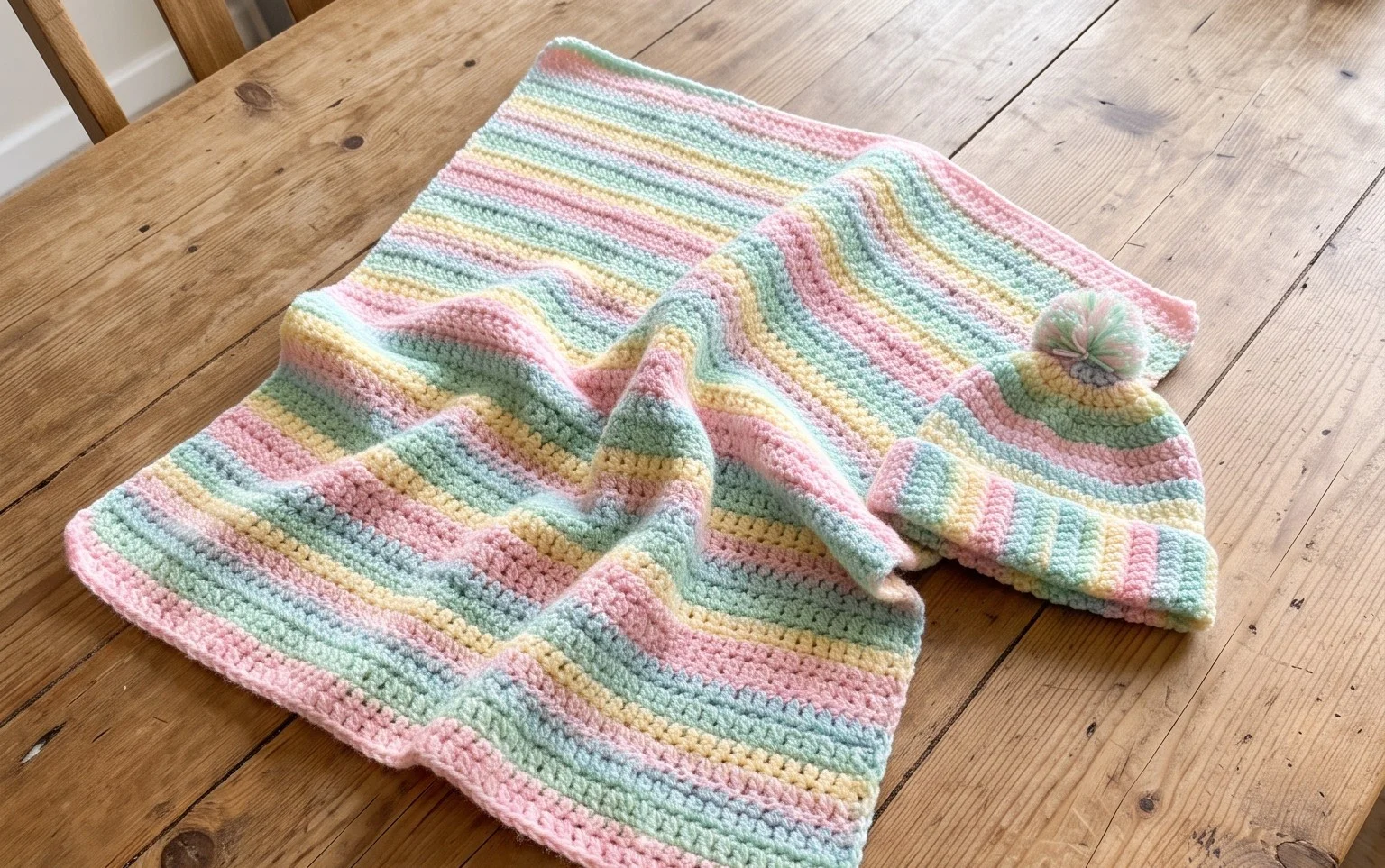 Easy Crochet Ribbed Beanie: Free Beginner Pattern Guide