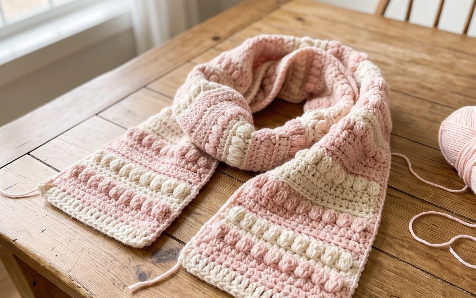 Easy Crochet 3D Scarf Pattern: Step-by-Step Guide