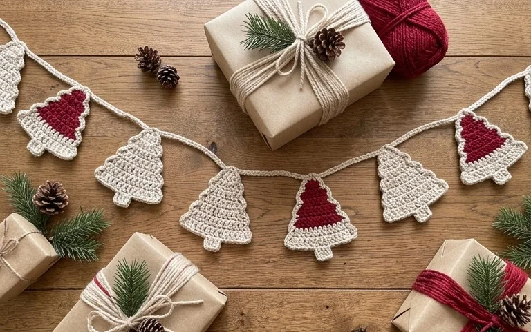 Easy Crochet Christmas Ornaments: Free Beginner Pattern