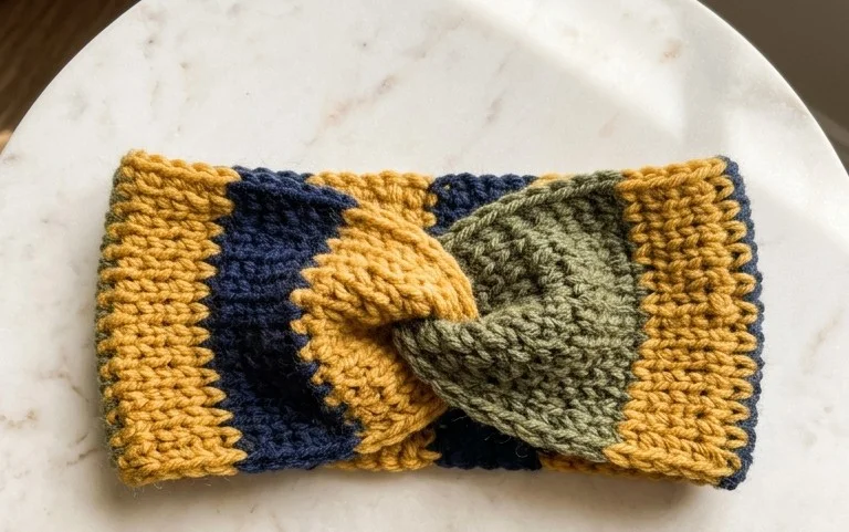 Easy Crochet Twist Headband: Free Beginner Pattern & Guide